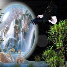 Схема вышивки «природа»