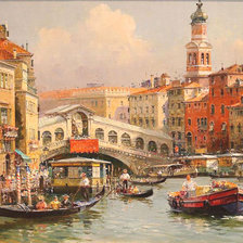 Схема вышивки «Венеция»