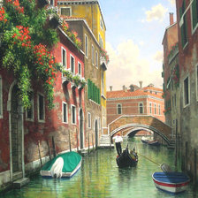 Схема вышивки «Венеция»