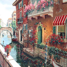 Схема вышивки «Венеция»