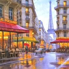 Схема вышивки «город»