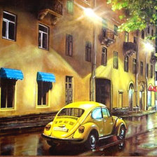 Схема вышивки «город»