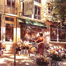 Схема вышивки «город»