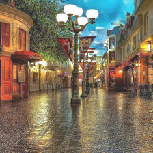 Схема вышивки «город»