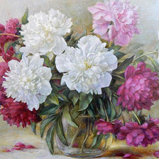 Схема вышивки «Цветы»