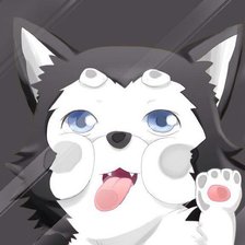 Схема вышивки «Щенок»