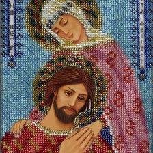 Схема вышивки «Святые Петр и Февронья»