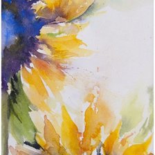 Схема вышивки «Подсолнухи»