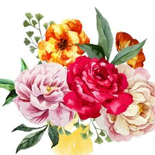 Схема вышивки «Букет»