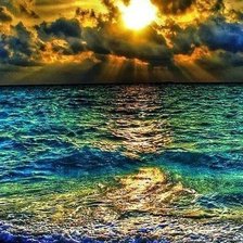 Схема вышивки «морская»