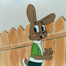 Схема вышивки «Заяц»