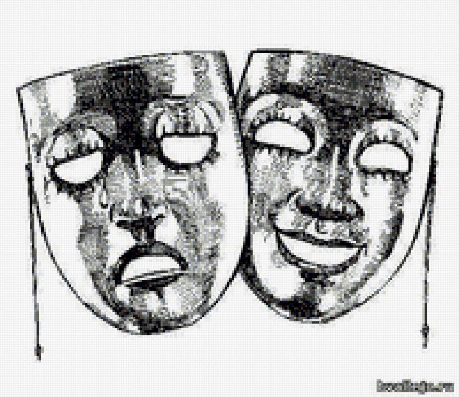 Маски - театр - предпросмотр