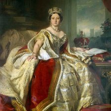 Схема вышивки «Королева Виктория»