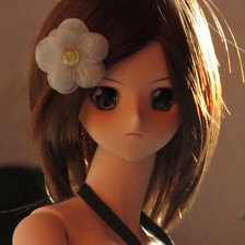 Схема вышивки «Портрет куклы»