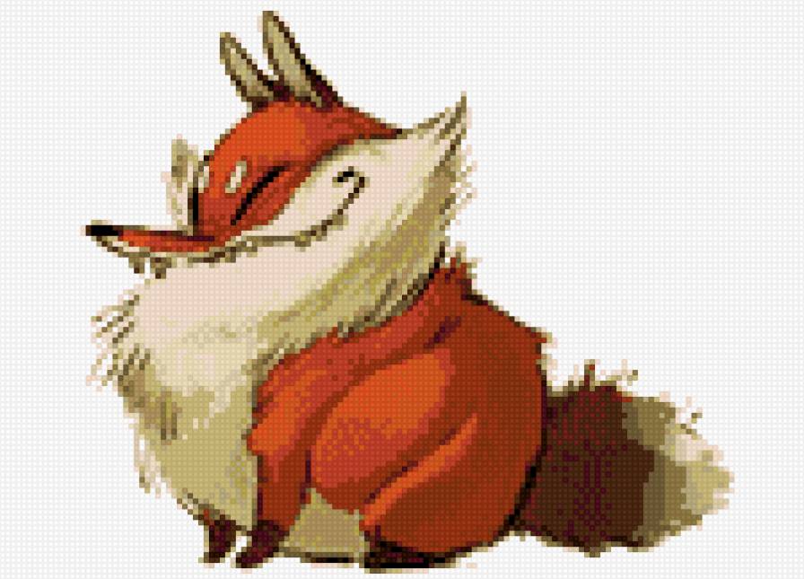 Лисичка - лиса, мульт - предпросмотр