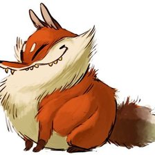 Схема вышивки «Лисичка»