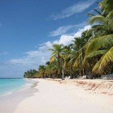 Схема вышивки «море»