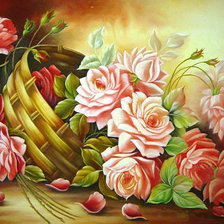 Схема вышивки «розы»