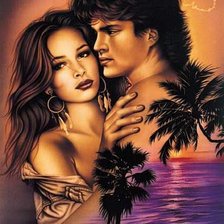 Схема вышивки «романтика»