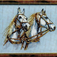 Схема вышивки «Булат и Луна»