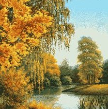 Схема вышивки «Осень»