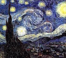 Схема вышивки «звездная ночь»