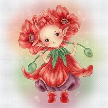 Схема вышивки «MAKOWA PANIENKA»