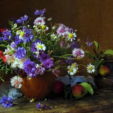 Схема вышивки «Цветы»