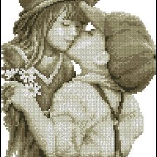 Схема вышивки «любовь»