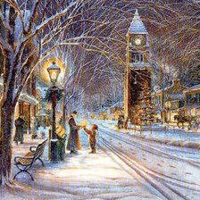 Схема вышивки «картина»