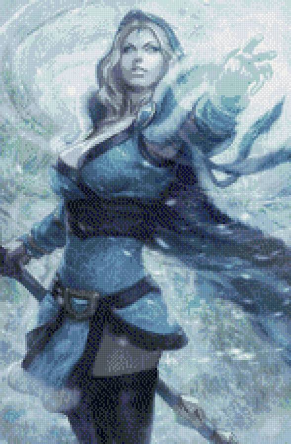 Дота2 - мороз, кристалка, дота - предпросмотр