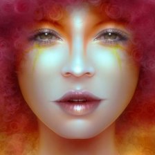 Схема вышивки «девушка»