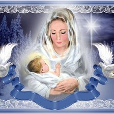 Схема вышивки «рождество»