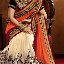 Схема вышивки «индианка»