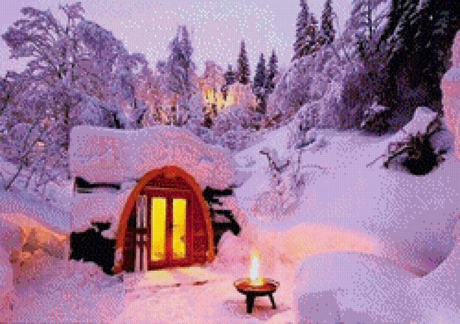 домик в горах швейцарии - предпросмотр