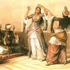 Схема вышивки «гарем»