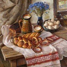 Схема вышивки «натюрморт»