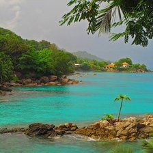 Схема вышивки «Пляж»