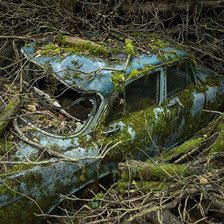 Схема вышивки «Умирающее авто 11»