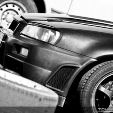 Схема вышивки «nissan skyline gtr»