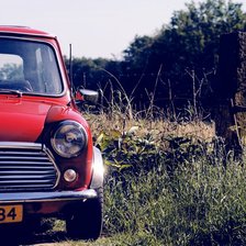 Схема вышивки «mini cooper»