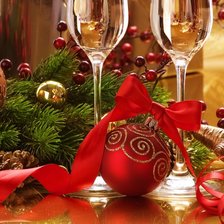 Схема вышивки «новый год»