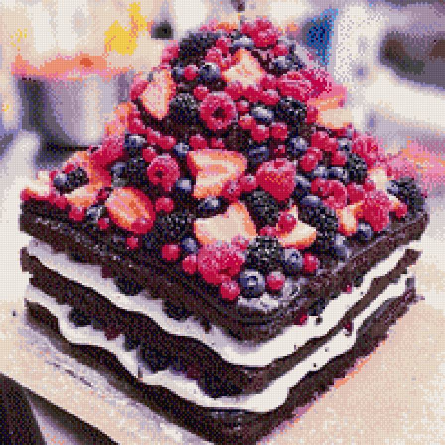 Ягодный пирог - предпросмотр