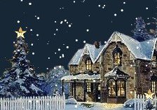 Схема вышивки «С Рождеством!»