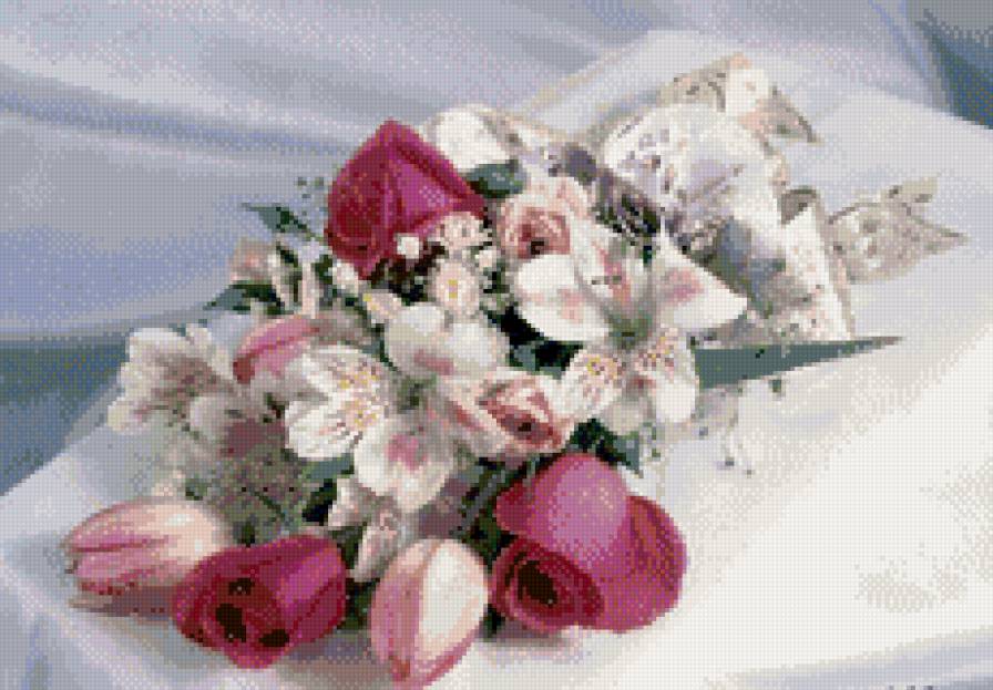 Букет в подарок. - предпросмотр