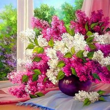 Схема вышивки «Букет цветов»