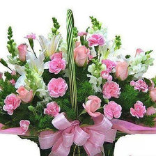 Схема вышивки «Букет цветов»