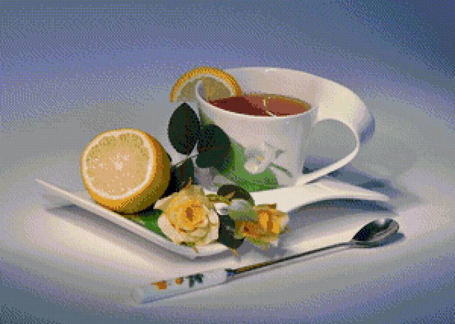 Чаепитие - чай, посуда - предпросмотр