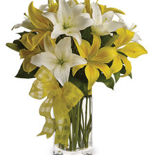 Схема вышивки «Лилии»