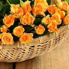 Схема вышивки «Корзина роз»